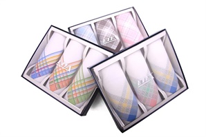 Traditional gift box luxury ladies´ handkerchiefs - 3 pcs. ( code L55 )