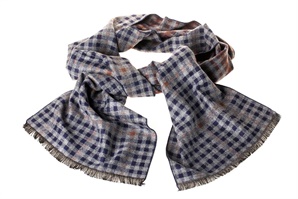 Quality men's scarf made of 100% viscose (code B 07)