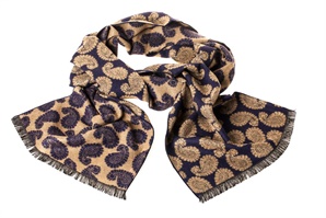 Quality men's scarf made of 100% viscose (code B 07)