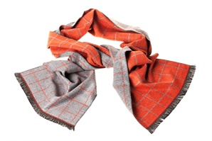 Quality men's scarf made of 100% viscose (code B 07)