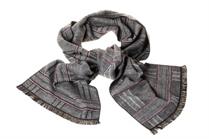 Quality men's scarf made of 100% viscose (code B 07)